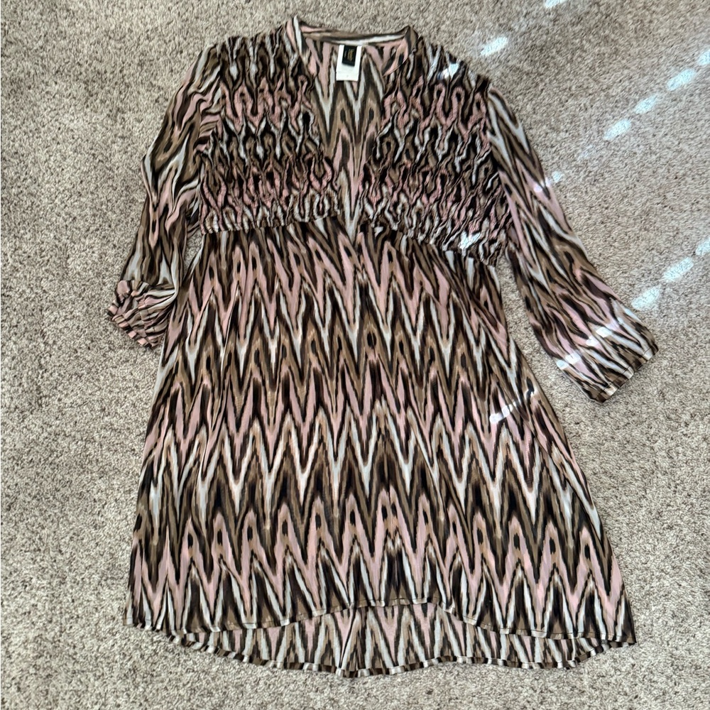 Laundry by Shelli Segal Women’s Sheer Coverup Dress Beach  Medium